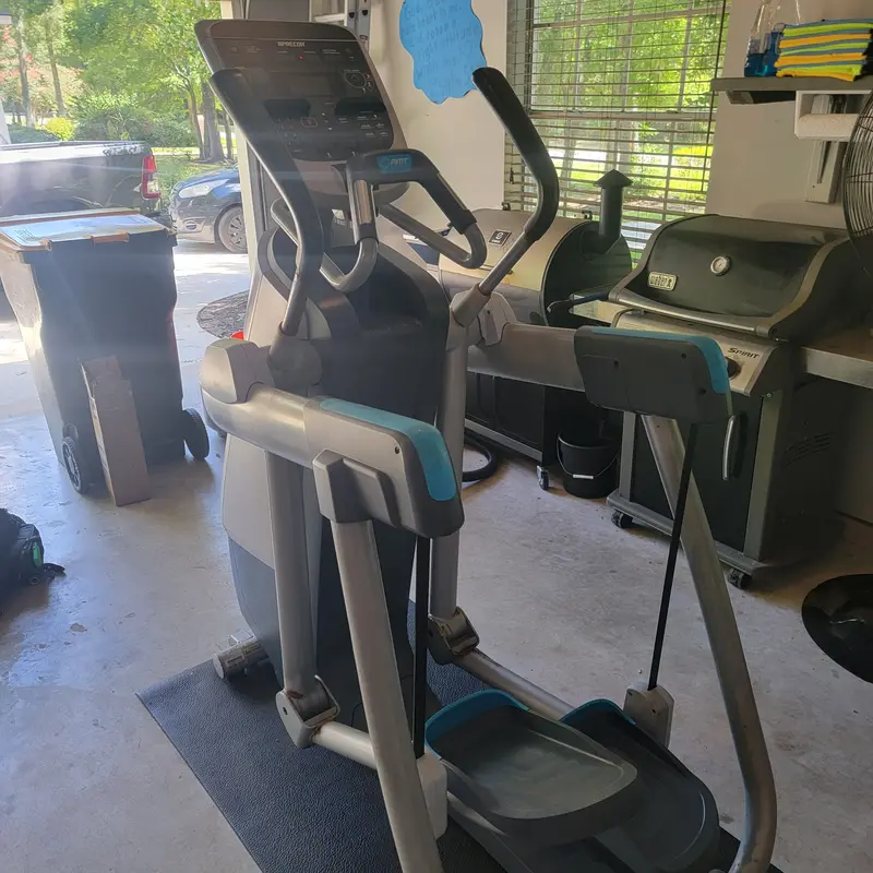 Precor elliptical home gym repair and service in Cypress TX by Fitness Repair Xperts
