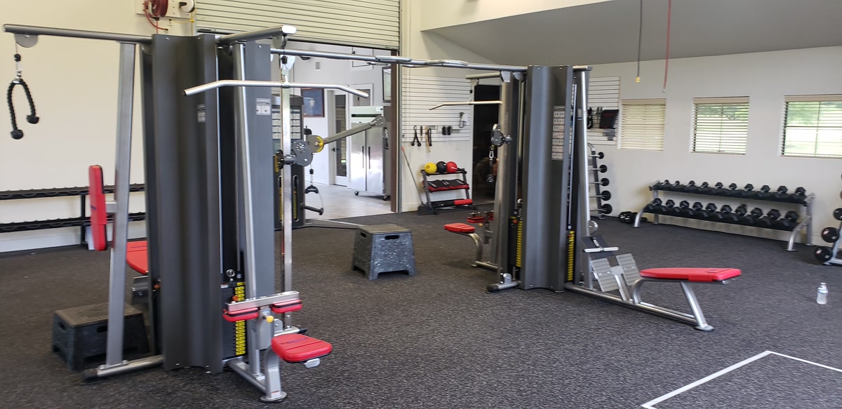 Functional training area setup