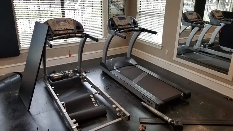 TRUE treadmill belt replacement and motor repair by Fitness Repair Xperts Houston TX